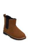 Gaahuu Faux Shearling Lined Boot In Tan