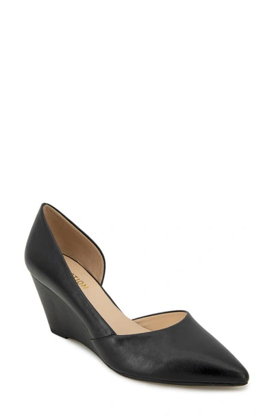 Reaction Kenneth Cole Eltinn Wedge Pump In Black