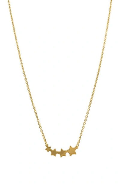 Adornia 14k Yellow Gold Plated Starburst Necklace