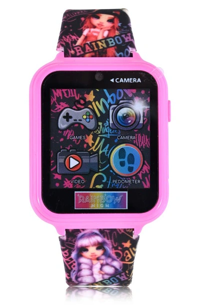 Accutime Kids' Rainbow High Itimes Smart Watch In Pink