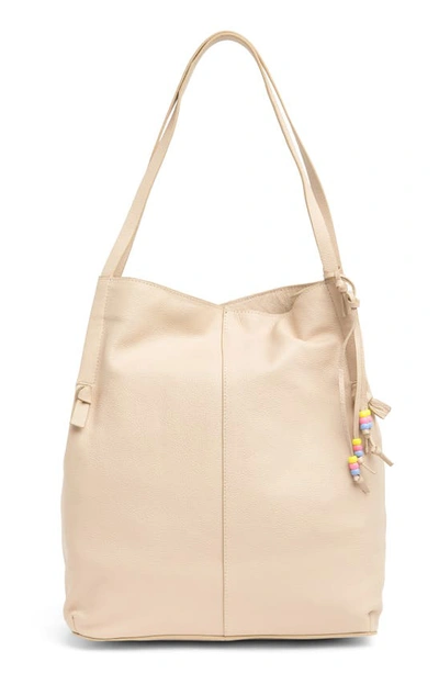 Lucky Brand Atri Shoulder Bag In Stucco Pebbled Leather