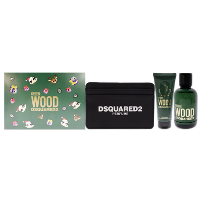 Dsquared2 Mens Green Wood Gift Set Fragrances 8011003870721