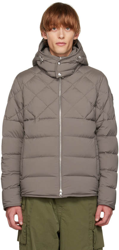 Moncler Gray Cecaud Down Jacket In 907 Grey