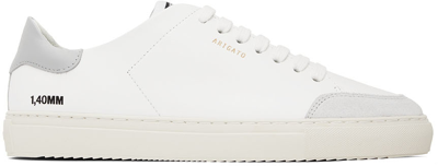 Axel Arigato White Clean 90 Triple Sneakers In White/grey