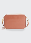 Royce New York Leather Toiletry Bag In Tan