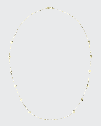 Ippolita Long Hammered Pinball Layering Necklace In 18k Gold In Yellow Gold