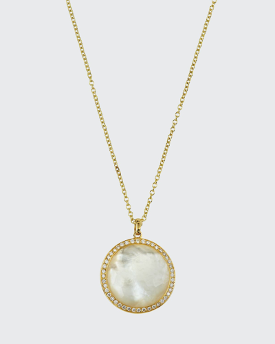Ippolita 18k Medium Lollipop Necklace In Mother Of Pearl