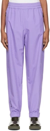 Moncler Elasticated-waistband Detail Trousers In 627 Lavender