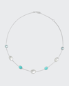 Ippolita Rock Candy Luce 7-stone Chain Necklace In Cascata