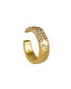 Ippolita 18k Stardust Diamond Mini Huggie Hoop Ear Cuff, Single In Yellow Gold