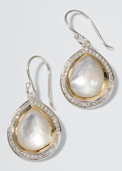 Ippolita 18k Yellow Gold & Sterling Silver Chimera Rock Candy Rock Crystal Mother Of Pearl Doublet & Diamond