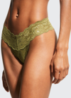 Cosabella Never Say Never Cutie Thong In Brown Pattern