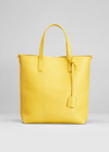 Saint Laurent Ysl Toy Shopping Tote Bag In Yellow Ble