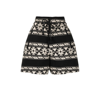 Isabel Marant Étoile Linima Patterned Cotton Shorts In Black