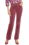 Nydj Marilyn Corduroy Straight Leg Pants In Multi