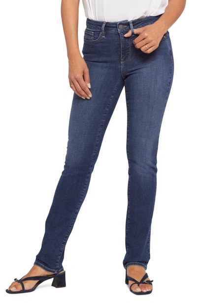 Nydj Sheri Slim Straight Leg Jeans In Blue