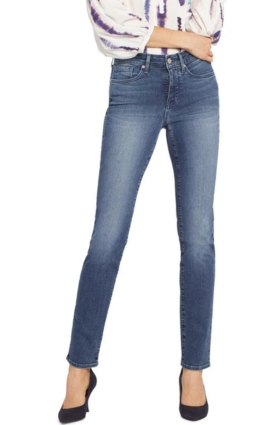 Nydj Sheri Slim Straight Leg Jeans In Landslide