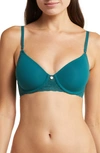 Natori Bliss Perfection All Day Underwire Contour Bra In Atlantic