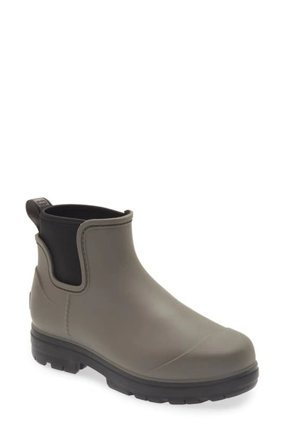 Ugg Women's Droplet Lug-sole Waterproof Rain Boots In Grey