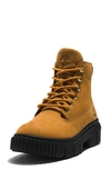 Timberland Greyfield Waterproof Leather Boot In Wheat Nubuck