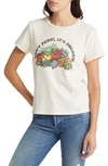 Mother Women's The Lil Goodie Goodie Cotton Graphic T-shirt In White
