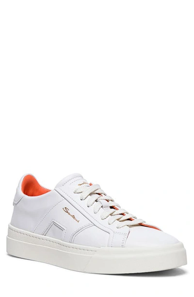 Santoni Dbs1 Sneaker In White