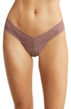 Hanky Panky Signature Lace Low Rise Thong In Multicolor