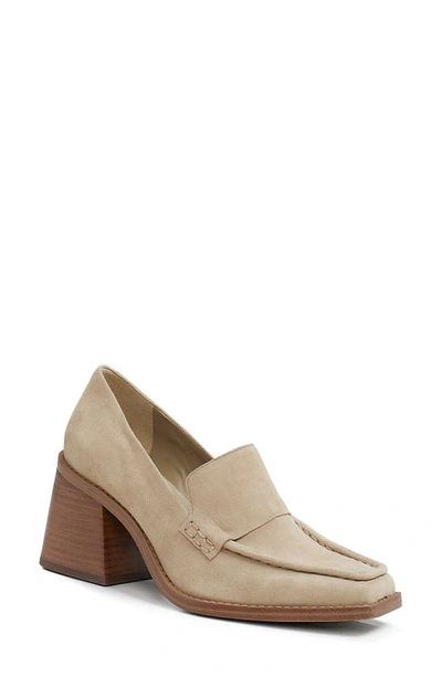 Vince Camuto Women's Segellis Block-heel Tailored Loafers Women's Shoes In Tortilla