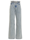 Y/project Jeans-26 Nd Y Project Female In Light Blue