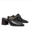 Tory Burch Perrine Heel Mule In Perfect Black