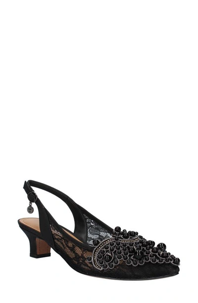 J. Reneé Strovanni Slingback Pump In Black