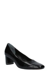 J. Reneé Olivienne Snakeskin Embossed Pump In Black