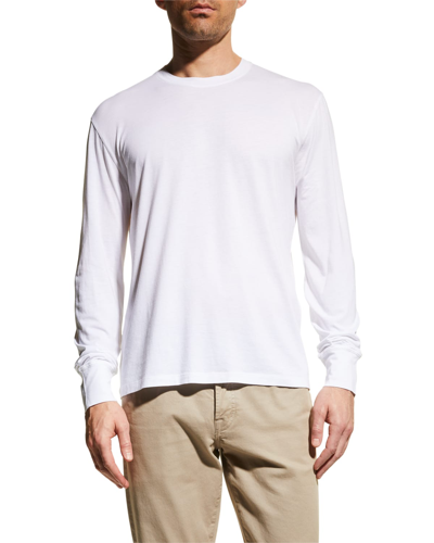 Tom Ford Men's Solid Jersey T-shirt In Natural Solid