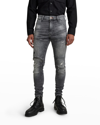 G-star Raw Men's 5620 3d Zip Knee Skinny Jeans In Vintage Black