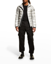 Canada Goose Men's Crofton Quilted Nylon Jacket In Silver/birch