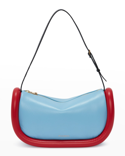 Jw Anderson Bumper-12 斜挎包 In Blue