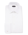 Tom Ford Men's Formal Dress Shirt In White
