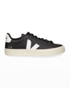 VEJA CAMPO EASY TWO-TONE LEATHER SNEAKERS