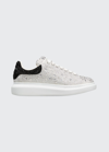 Alexander Mcqueen Leather Sneaker In White/black