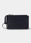 THE ROW ZIP WALLET IN CALF LEATHER