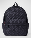 Mz Wallace City Recycled Nylon Backpack In Black