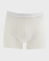 Cdlp Men's Solid 3-pack Boxer Briefs In White