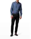Rodd & Gunn Men's Ben More Cotton Flannel Sport Shirt In Petrol