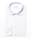 Eton Slim Fit Signature Twill Dress Shirt In White