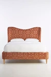 Anthropologie Demonte Pied-a-terre Bed By  In Brown Size Q Top/bed