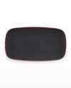 Nambe Taos Soft Rectangular Platter Agate
