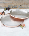 Coppermill Kitchen Vintaged Copper Baking Tray, 12"