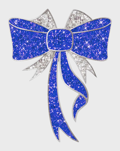 Barcana 2d Led Lit Bow Outdoor Decoration, 50"