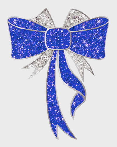 Barcana 2d Led Lit Bow Outdoor Decoration, 78"
