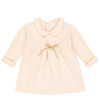 1+ IN THE FAMILY BABY BELLA KNITTED COTTON-BLEND DRESS